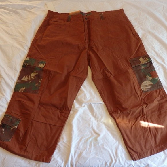 Prince LLC Original Mens Camo Long Cargo Shorts - Picture 10 of 11